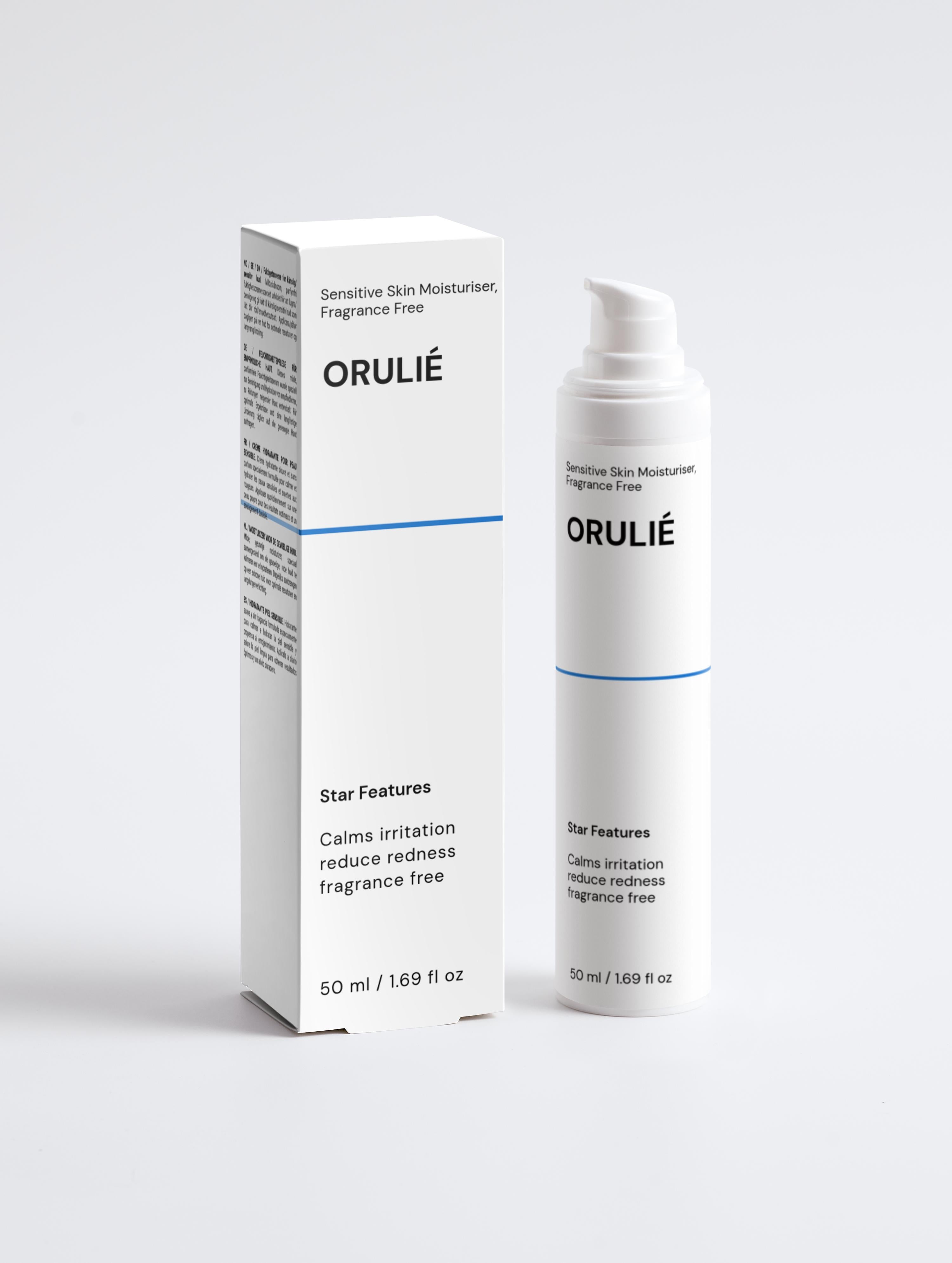 Sensitive Skin Moisturiser, Fragrance Free